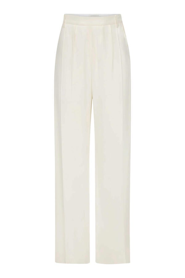 Curved Leg Trousers