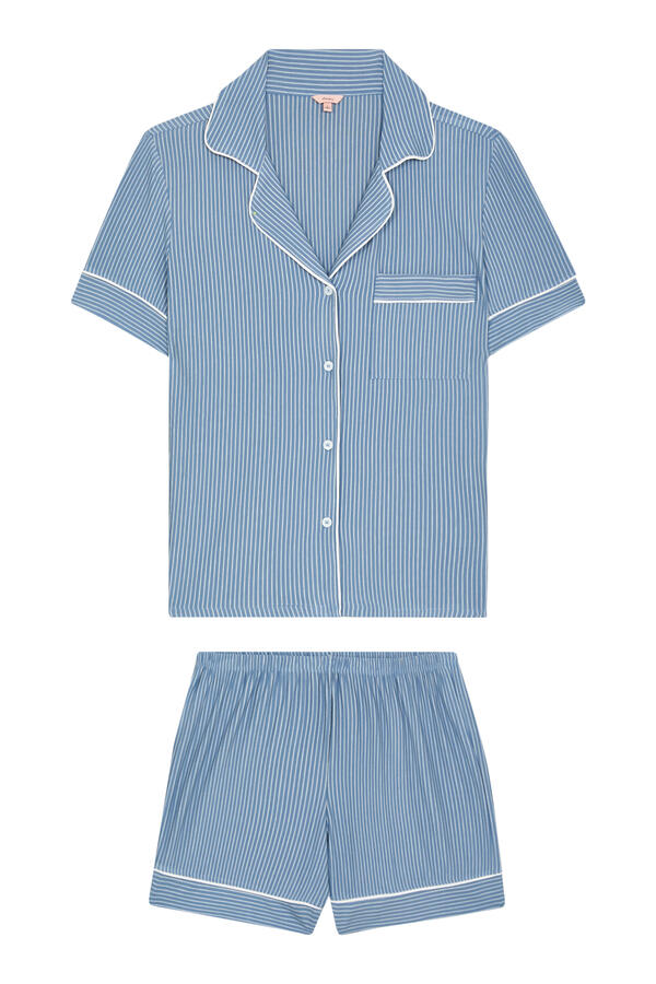 Gisele Printed TENCEL™ Modal Long Pajama Set 