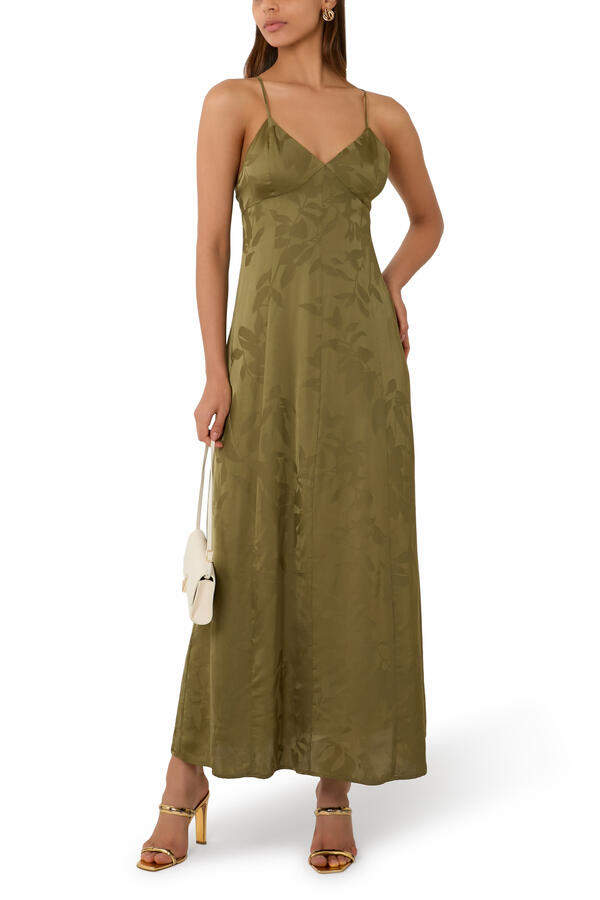Draping Long Dress
