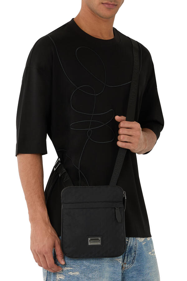 Eagle Logo Crossbody Bag