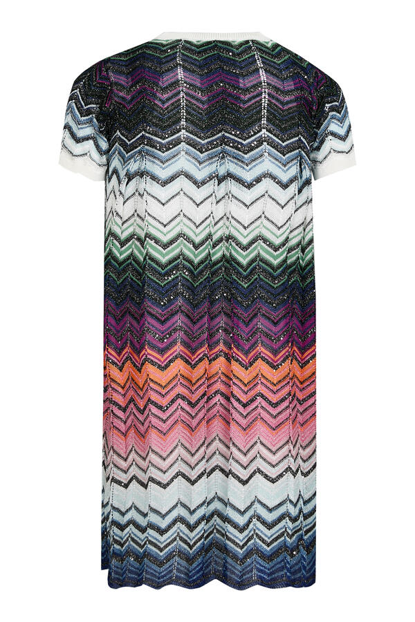 Kids Waves Knit Short Sleeve Dress