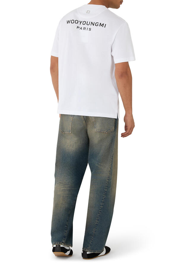 Back Logo Cotton T-Shirt