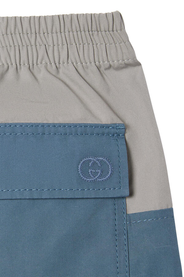 Kids Interlocking G Patch Trousers