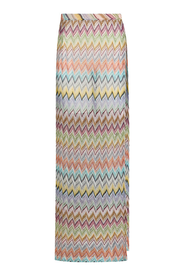 Mare Lace Rashel Zig Zag Maxi Skirt 
