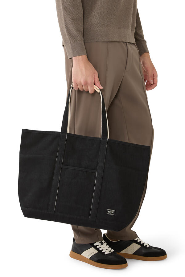 Logo-Patch Tote Bag