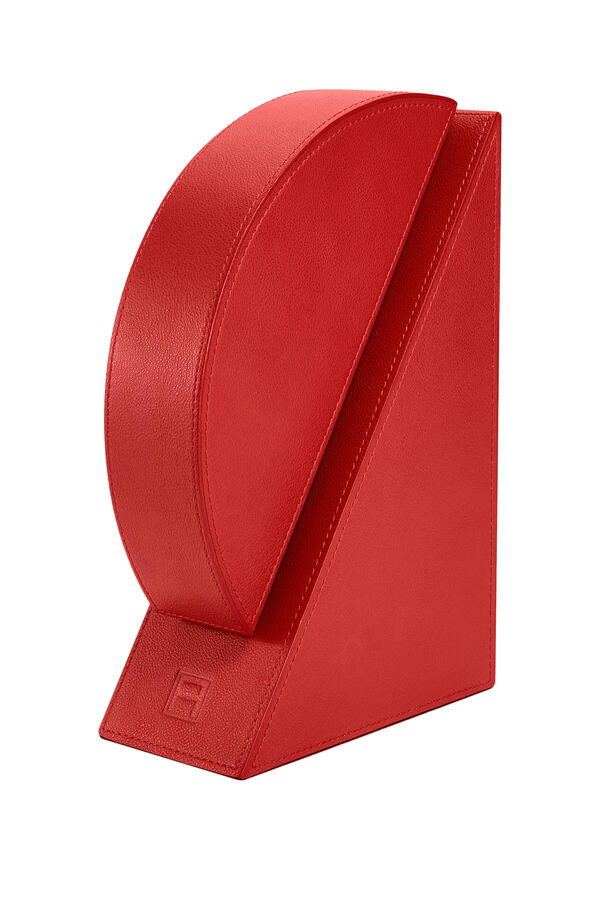 Cubist Bookend Red – Right