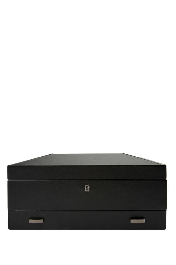 British Racing 10 Piece Watch Box with Drawer 