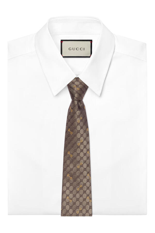 GG Silk Jacquard Tie