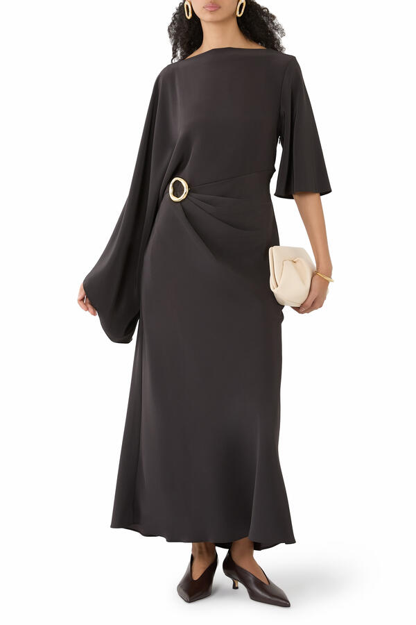 Joya Satin Twill Dress
