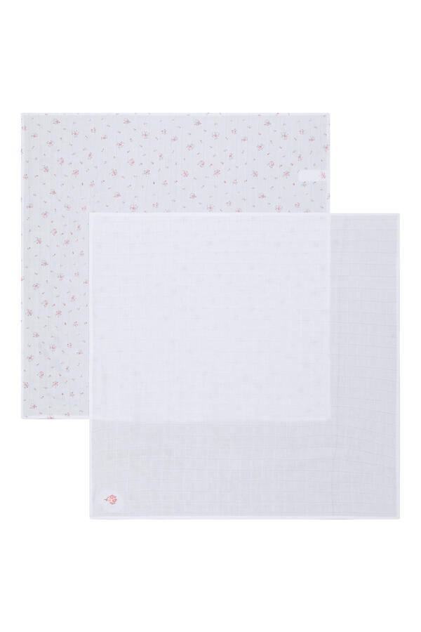  Organic Cotton Minnie Floral Muslins — Set of 2
