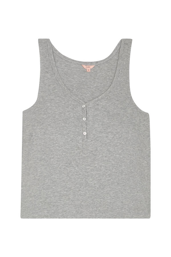 Dream Rib V Neck Tank