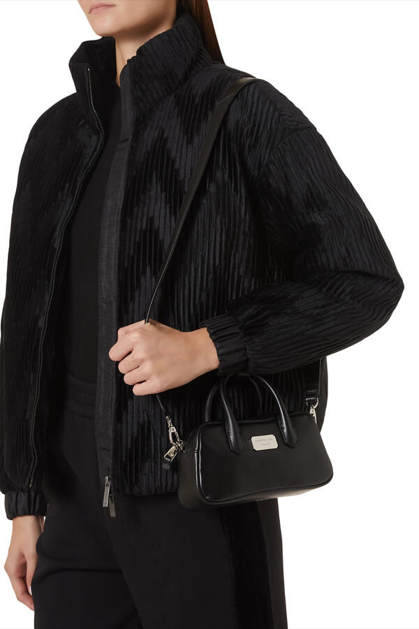 Soft Leather Mini Bauletto Bag