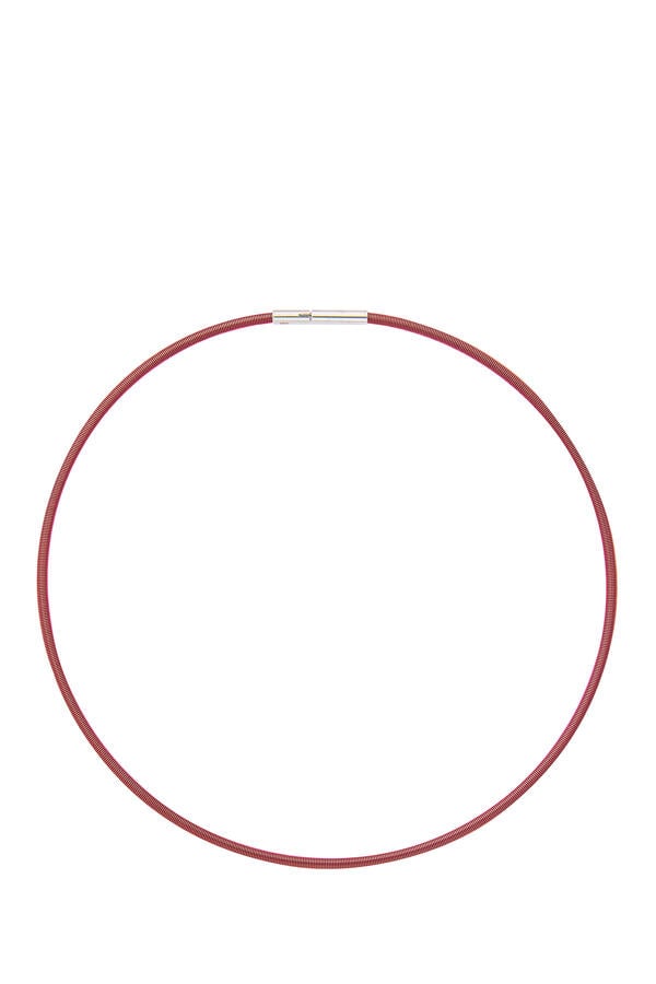 Wire Double Clip Necklace