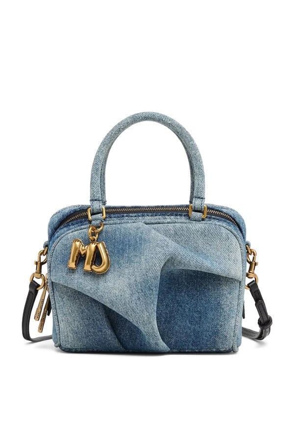 Denim Mini Wave Bag