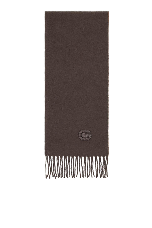 Cashmere Scarf With Patch