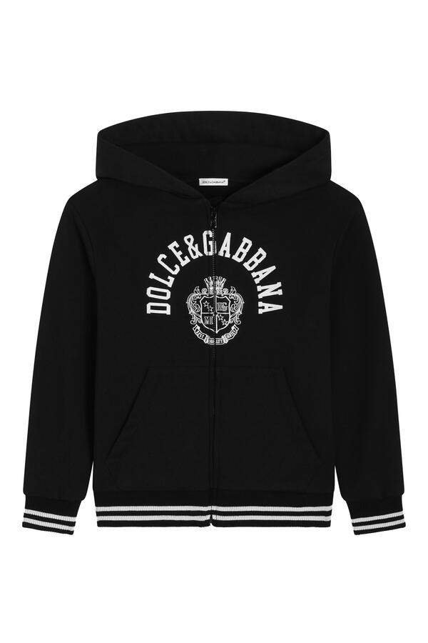 Kids Logo Print Hooded Sweatshirt