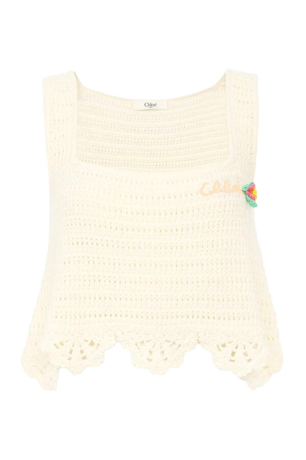 Sleeveless Cropped Top 