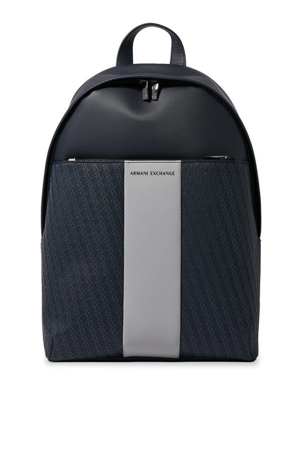 William Geometric Pattern Backpack