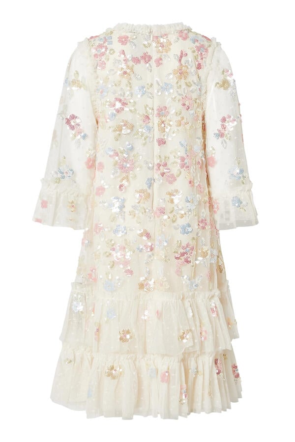 Kids Sequin Bloom Dress