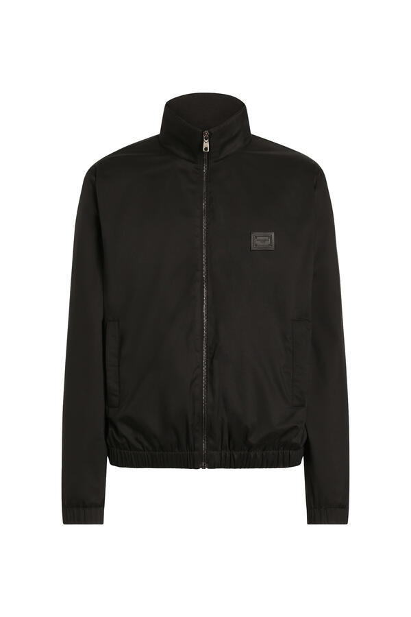 Nylon Zip-Up Jacket 