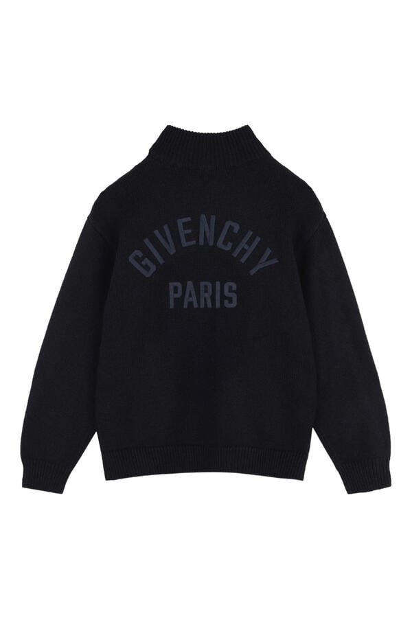 Kids Logo Roll-Neck Sweater