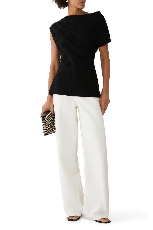  One-Shoulder Top 