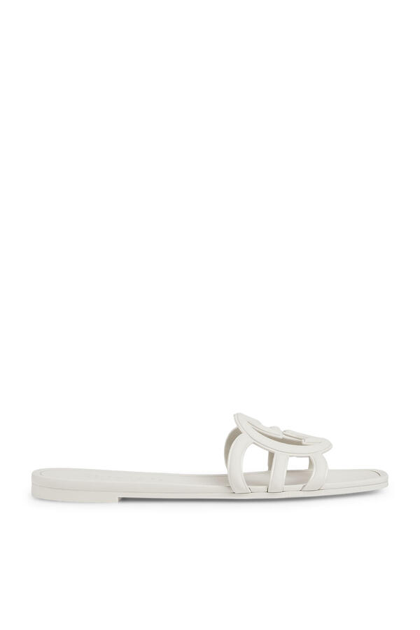 Interlocking G Slide Flat Sandal