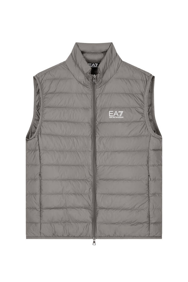 EA7 Logo Puffer Vest
