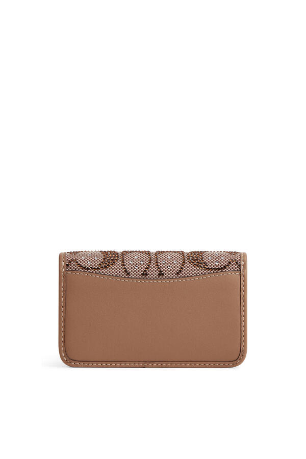 Crystal Signature Jacquard Slim Card Case