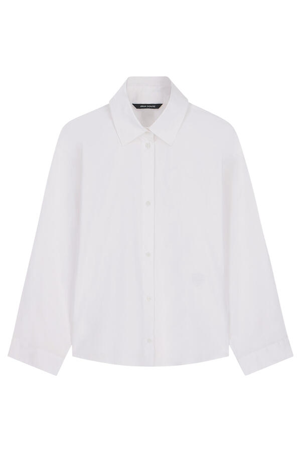 Icon Embroidery Button-Up Shirt