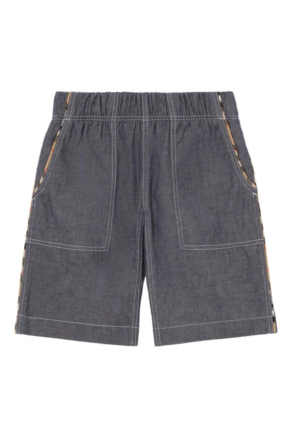 Kids Cotton Cargo Shorts