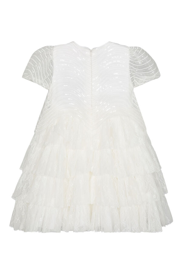 Baby Layered Dress with Cap