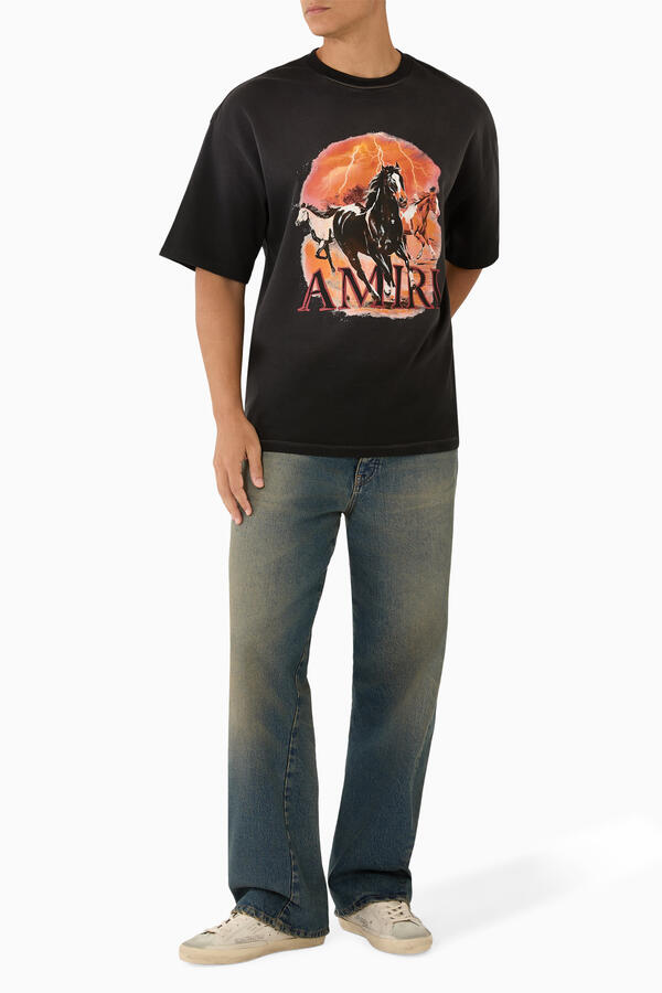 Logo Horse Graphic T-Shirt