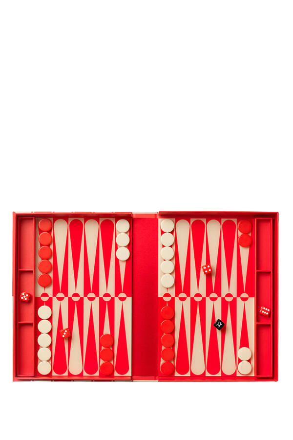 Classic Art of Backgammon Board Game