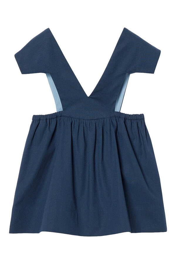 Kids Characters Embroidery Dress