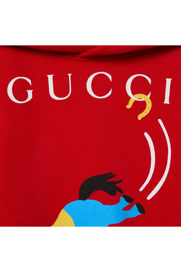Kids Printed Cotton Sweatshirt