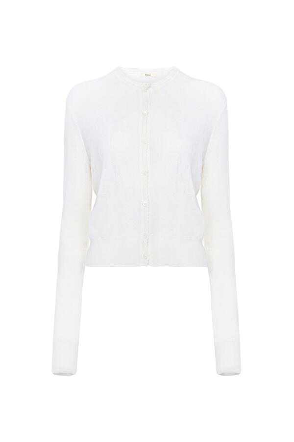 Logo Embroidery Cardigan