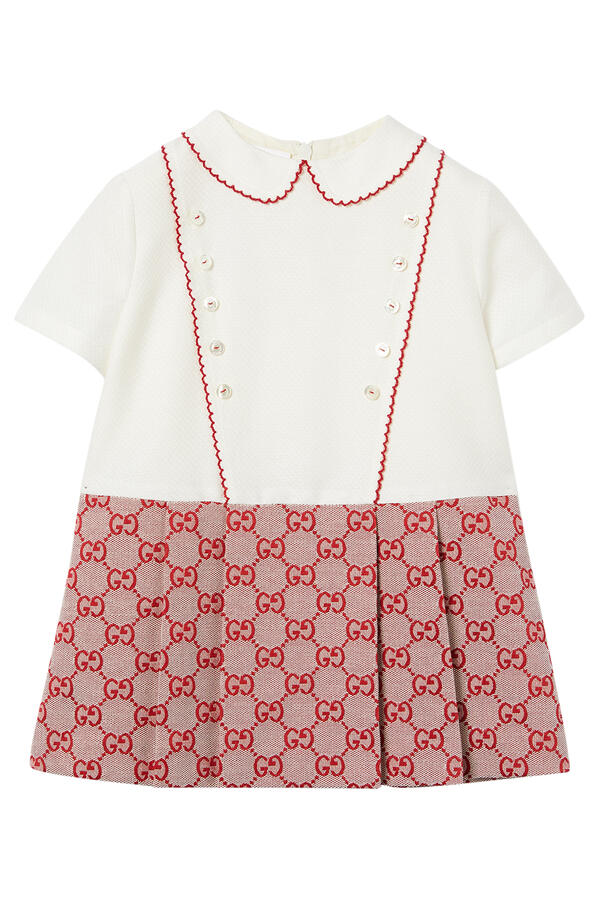 Kids GG Canvas Dress