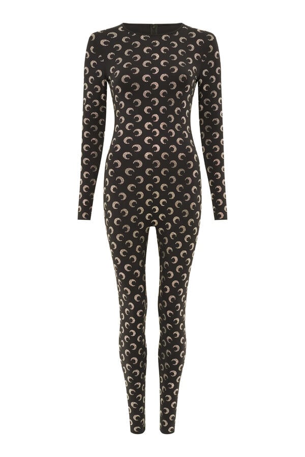 Moon-Print Jumpsuit