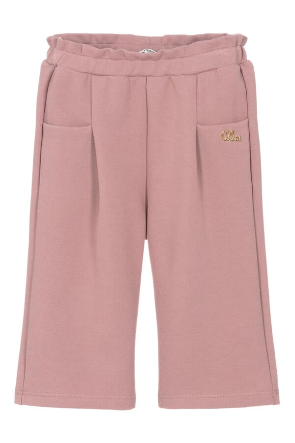 Kids Logo-Plaque Track Pants