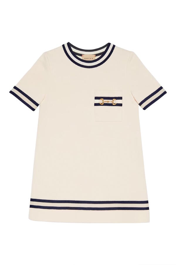 Horsebit Jersey Dress
