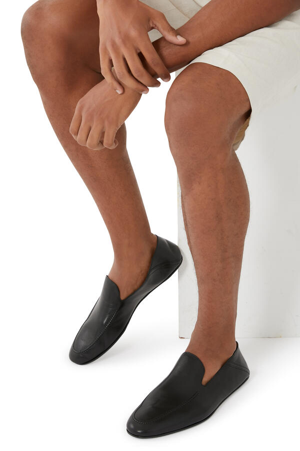 Indoor Leather Slippers