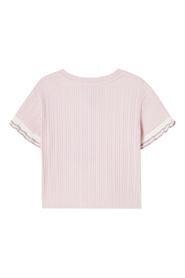 Kids EA Logo Ribbed Jumper