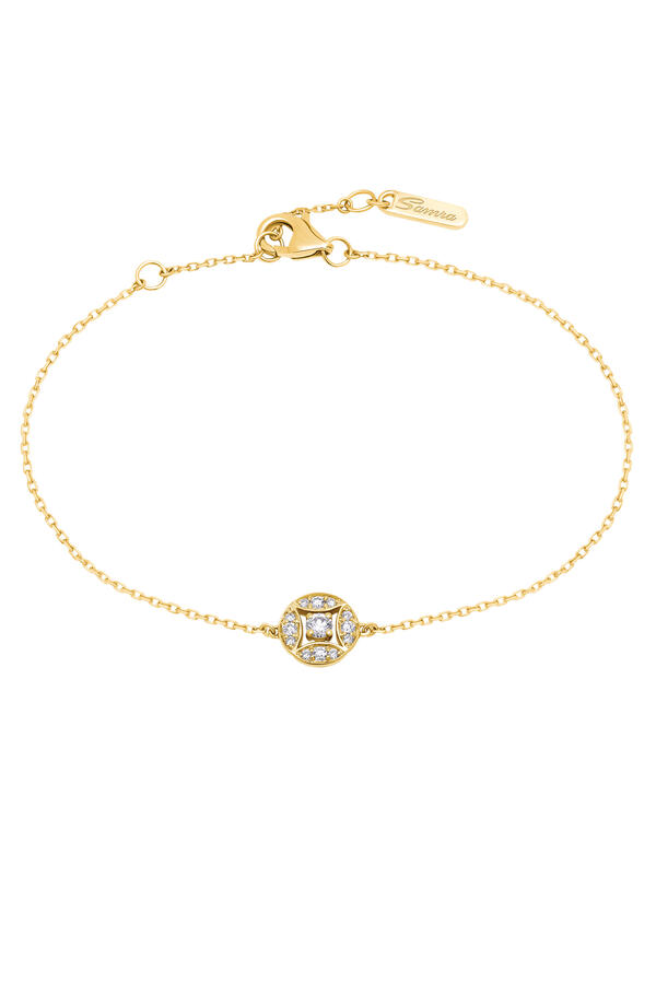 Barq Marquise Circle Bracelet, 18k Yellow Gold & Diamonds
