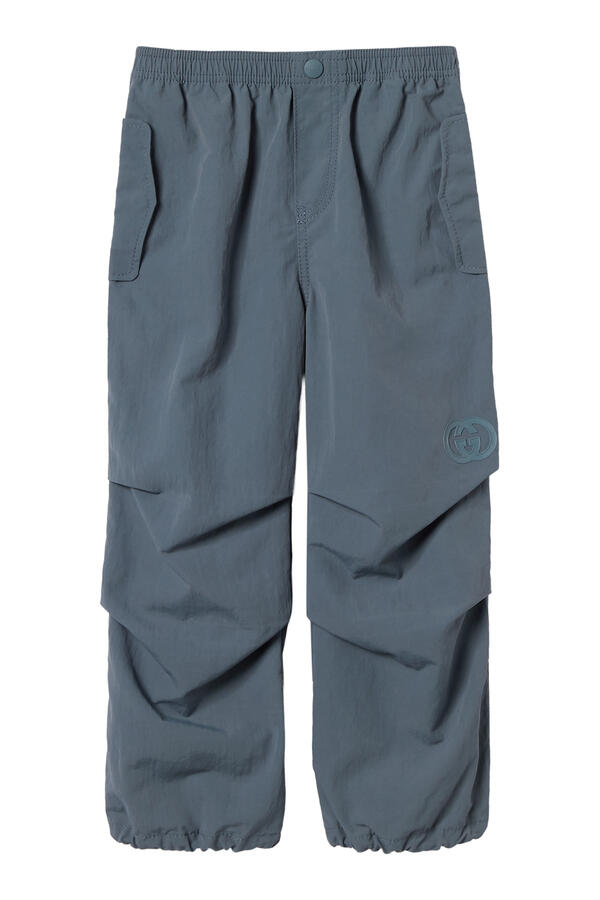 Kids Interlocking G Patch Trousers