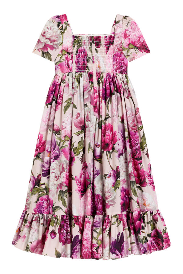 Kids Peony-Print Dress