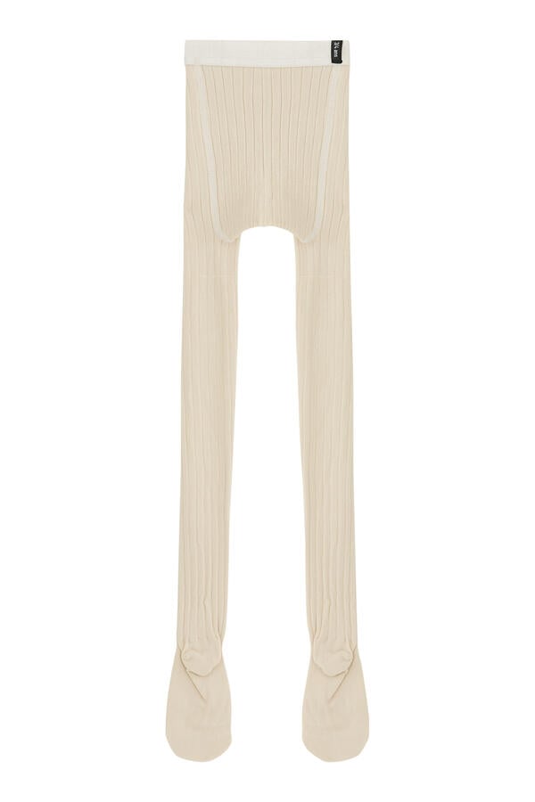 Kids Louise Ribbed Tights Socks