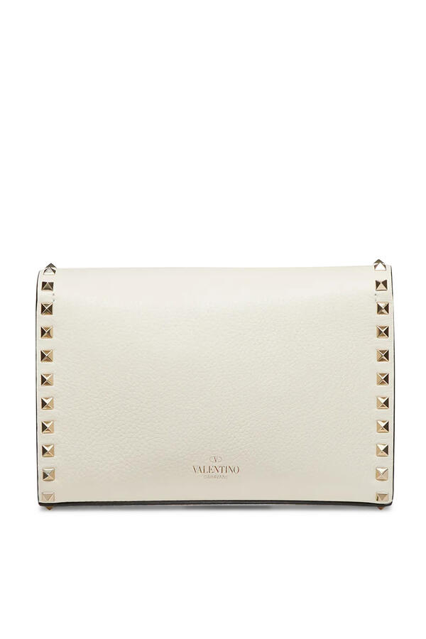 Small Rockstud Leather Cross-Body Bag