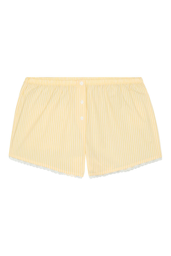 Poplin Pull-On Boxer Shorts 