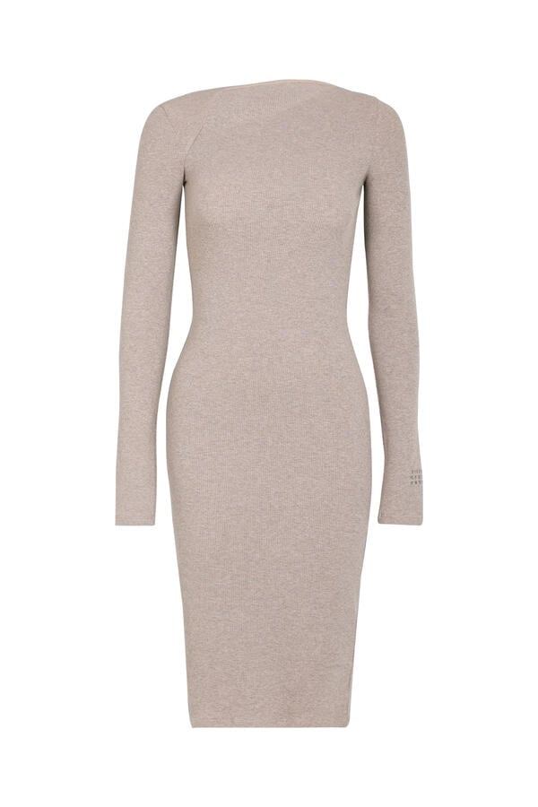 Fitted Midi Dress